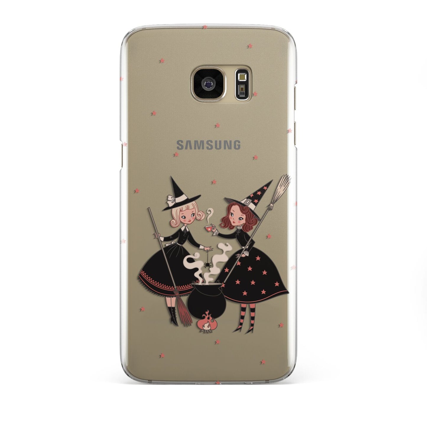 Cartoon Witch Girls Samsung Galaxy S7 Edge Case