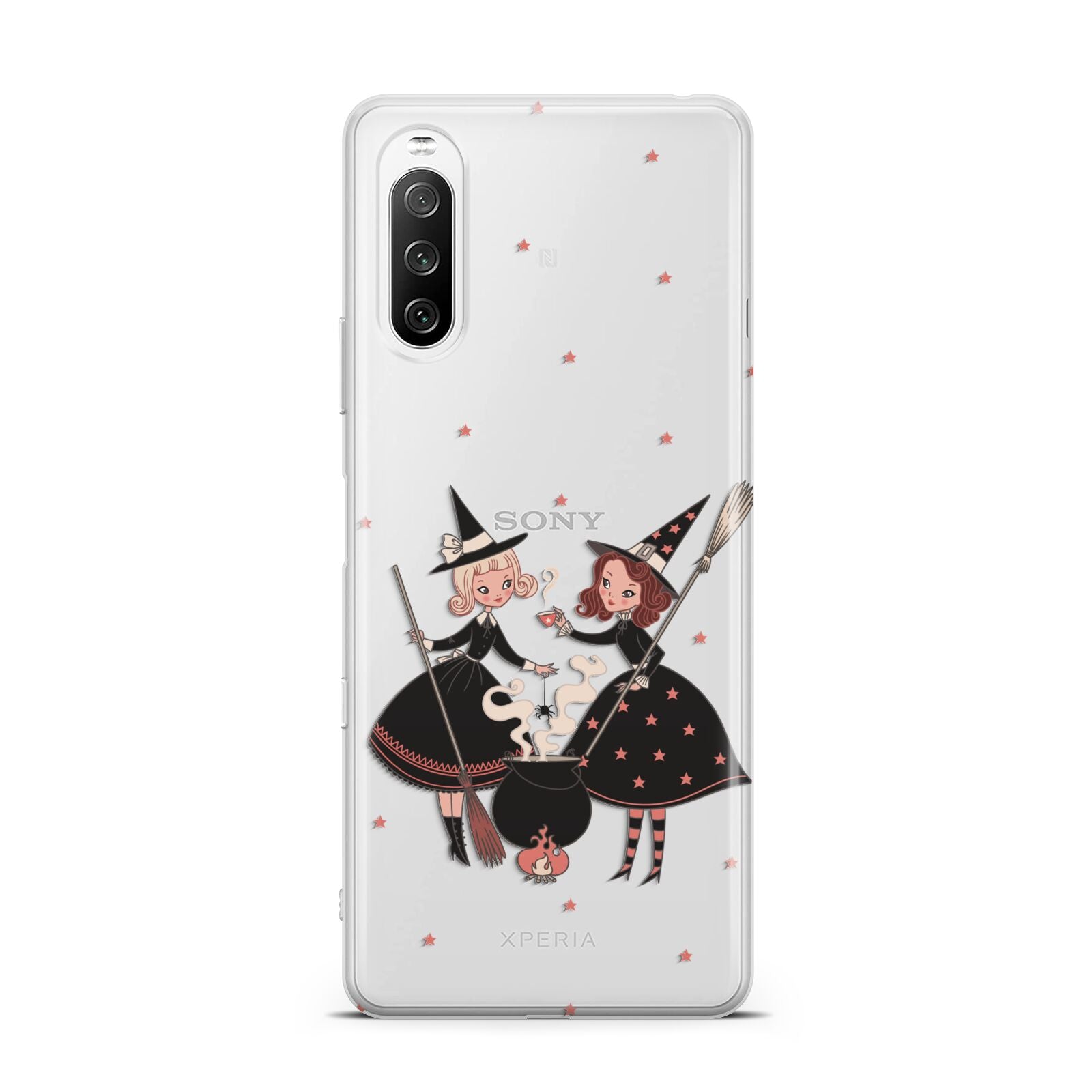 Cartoon Witch Girls Sony Xperia 10 III Case