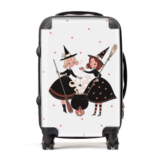 Cartoon Witch Girls Suitcase