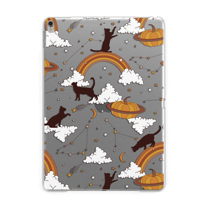 Cat Constellation Apple iPad Silver Case