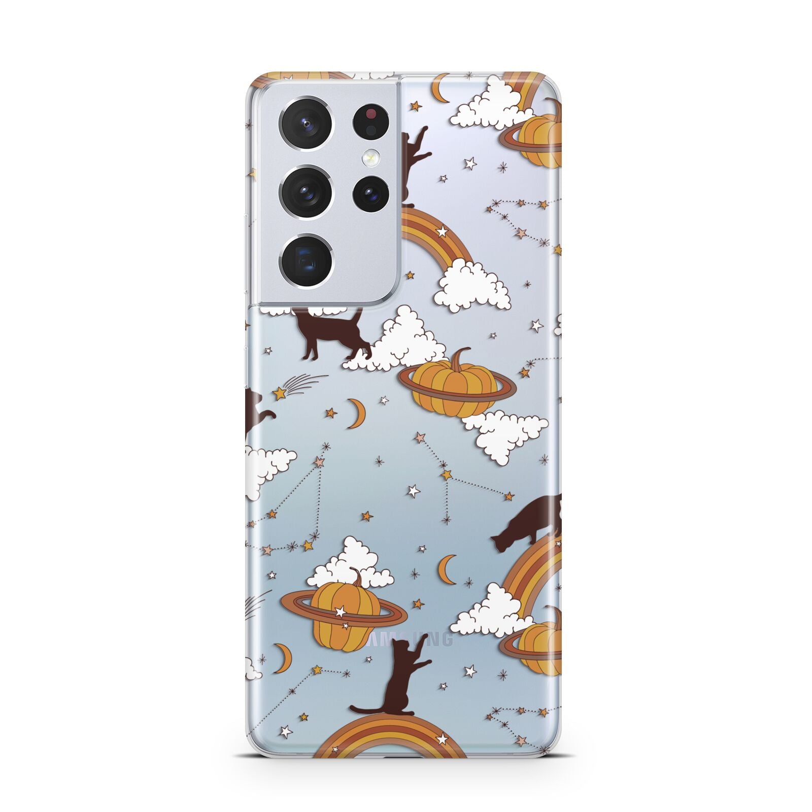 Cat Constellation Samsung S21 Ultra Case