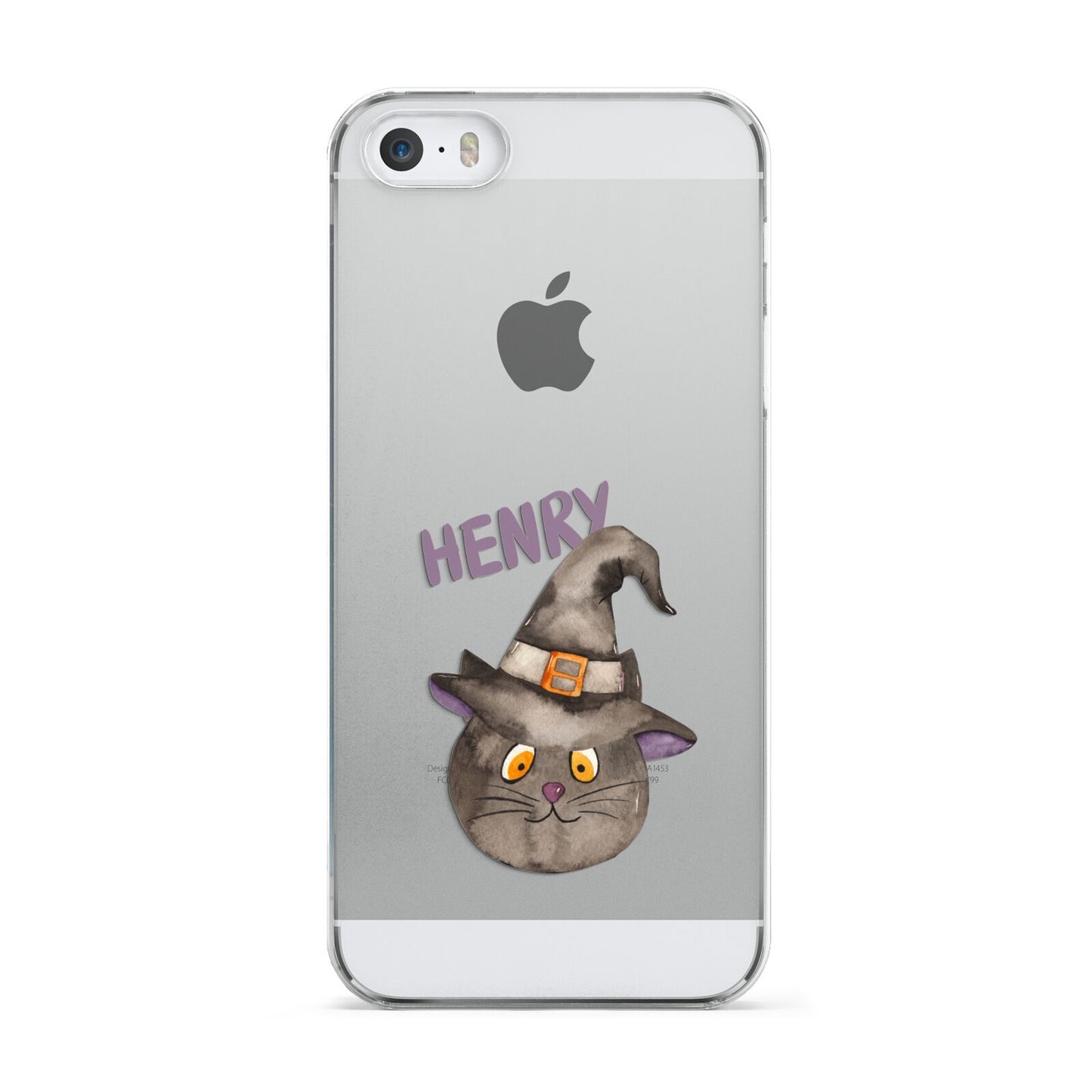 Cat in Witches Hat Custom Apple iPhone 5 Case