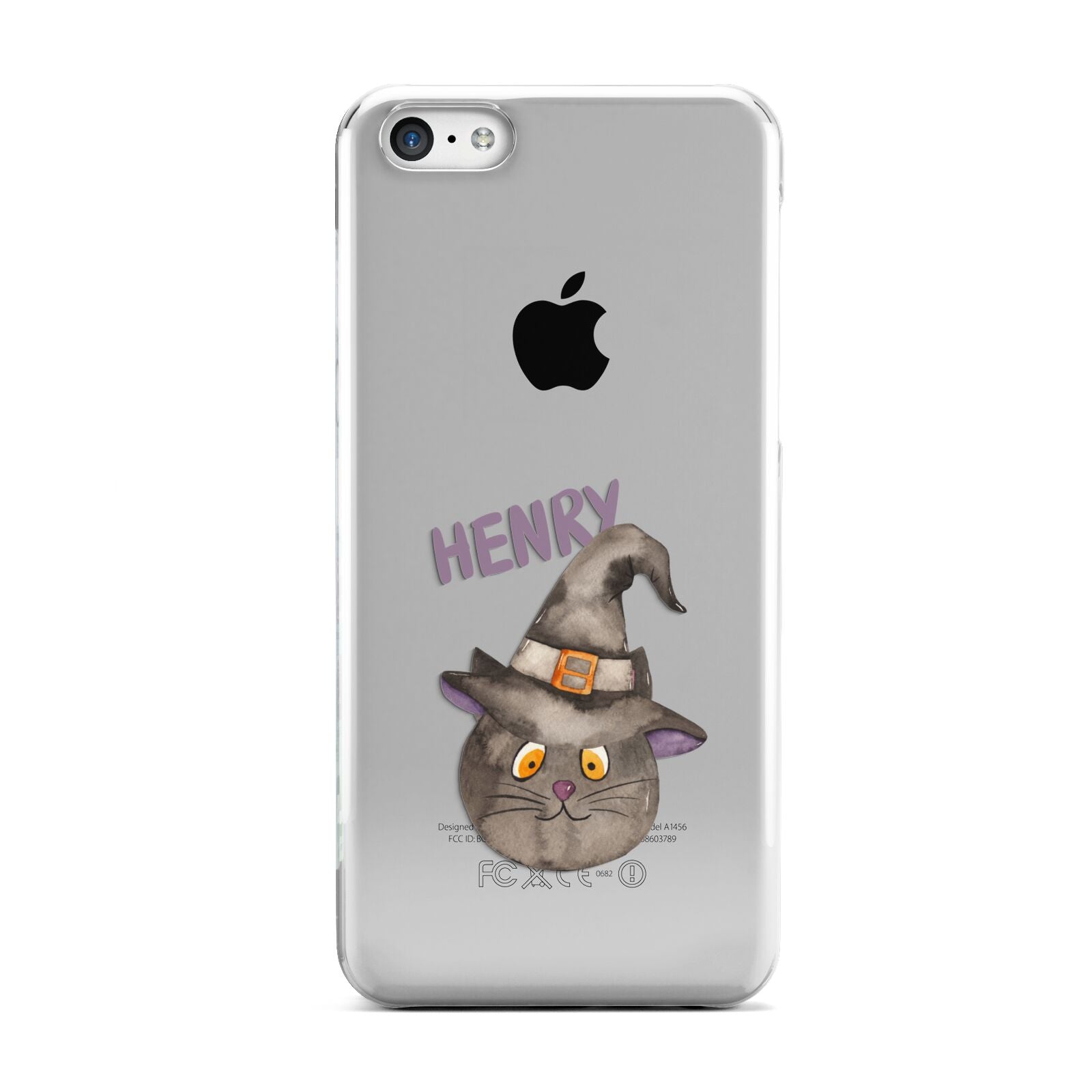 Cat in Witches Hat Custom Apple iPhone 5c Case