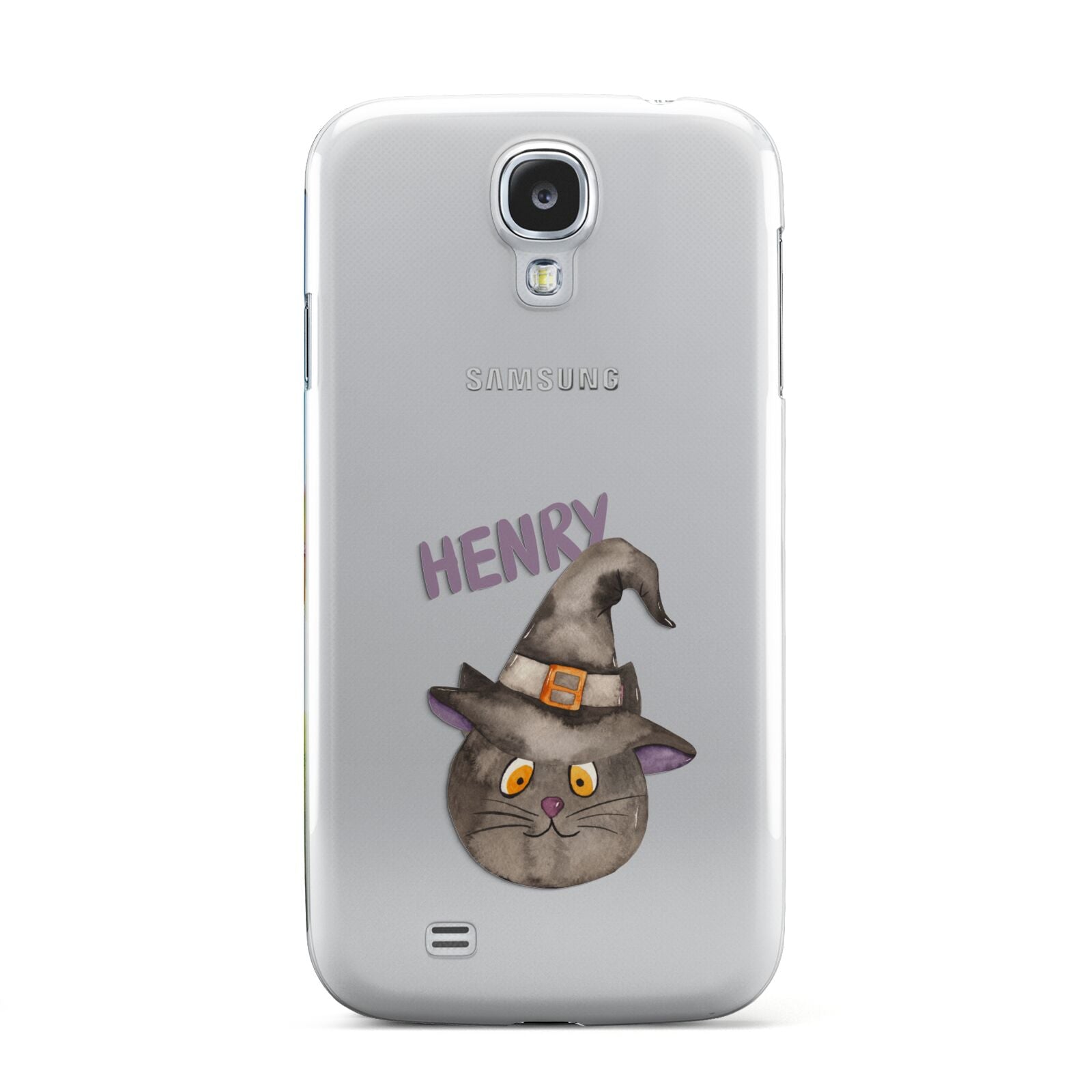 Cat in Witches Hat Custom Samsung Galaxy S4 Case