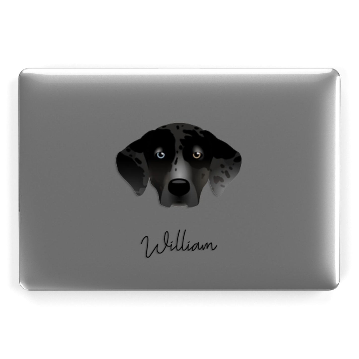 Catahoula Leopard Dog Personalised Apple MacBook Case