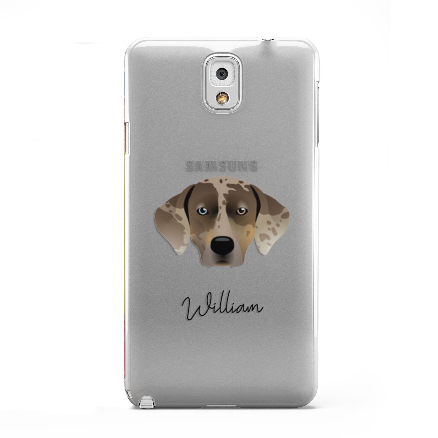 Catahoula Leopard Dog Personalised Samsung Galaxy Note 3 Case