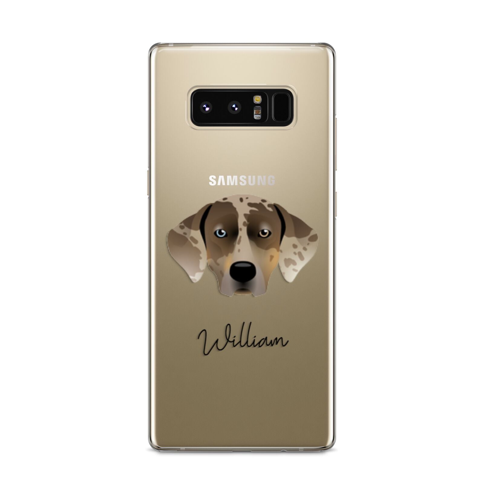 Catahoula Leopard Dog Personalised Samsung Galaxy S8 Case