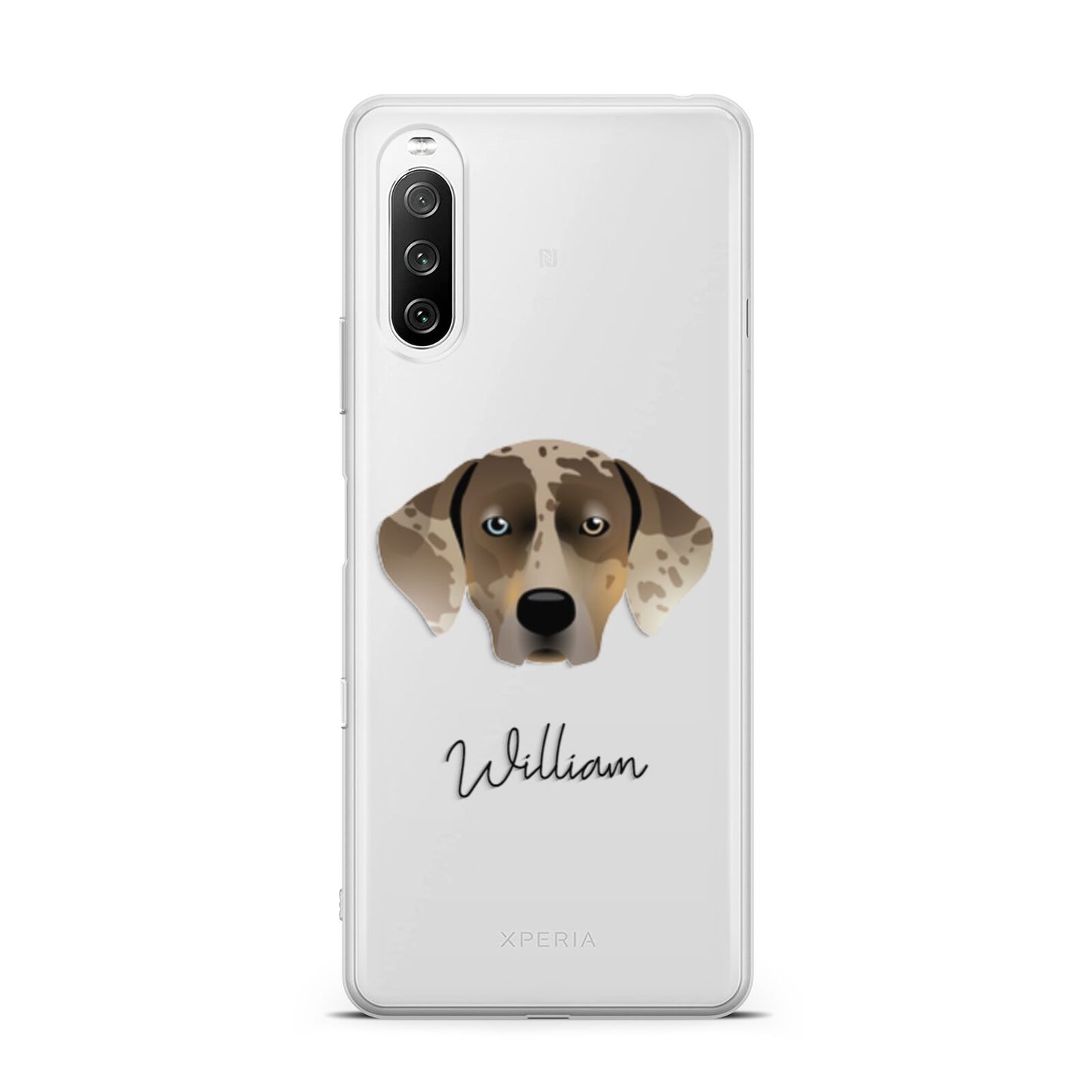 Catahoula Leopard Dog Personalised Sony Xperia 10 III Case