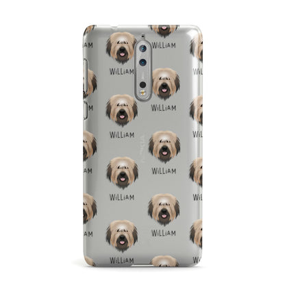 Catalan Sheepdog Icon with Name Nokia Case