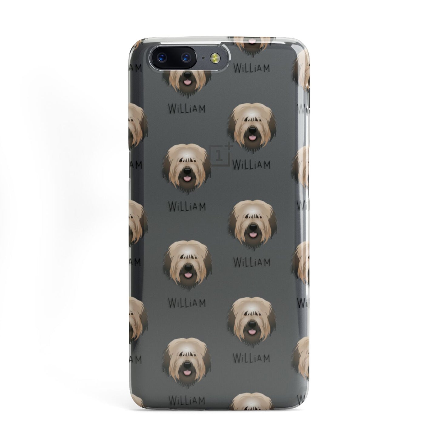 Catalan Sheepdog Icon with Name OnePlus Case