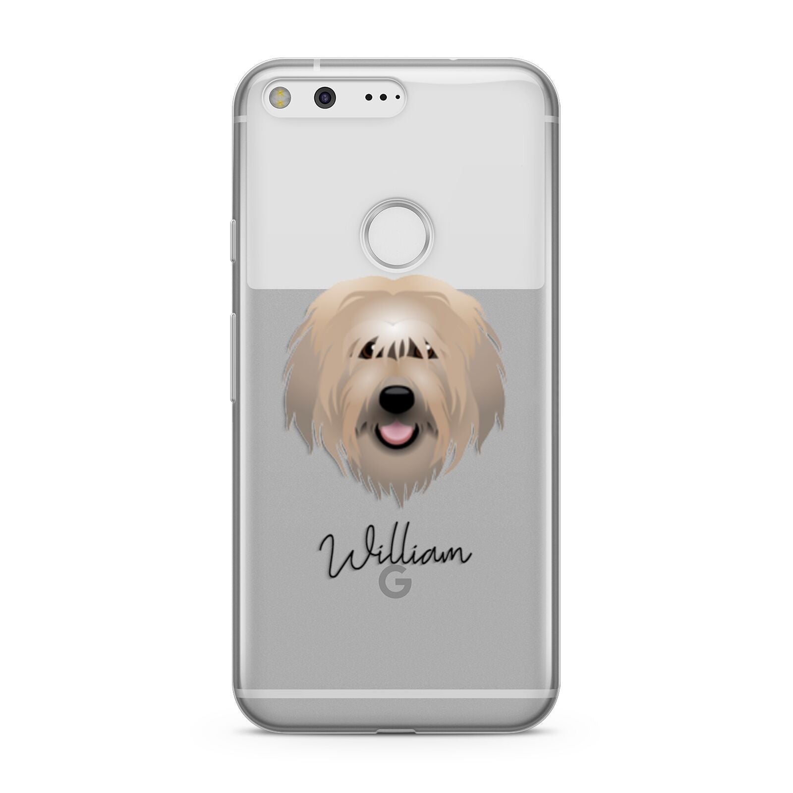 Catalan Sheepdog Personalised Google Pixel Case