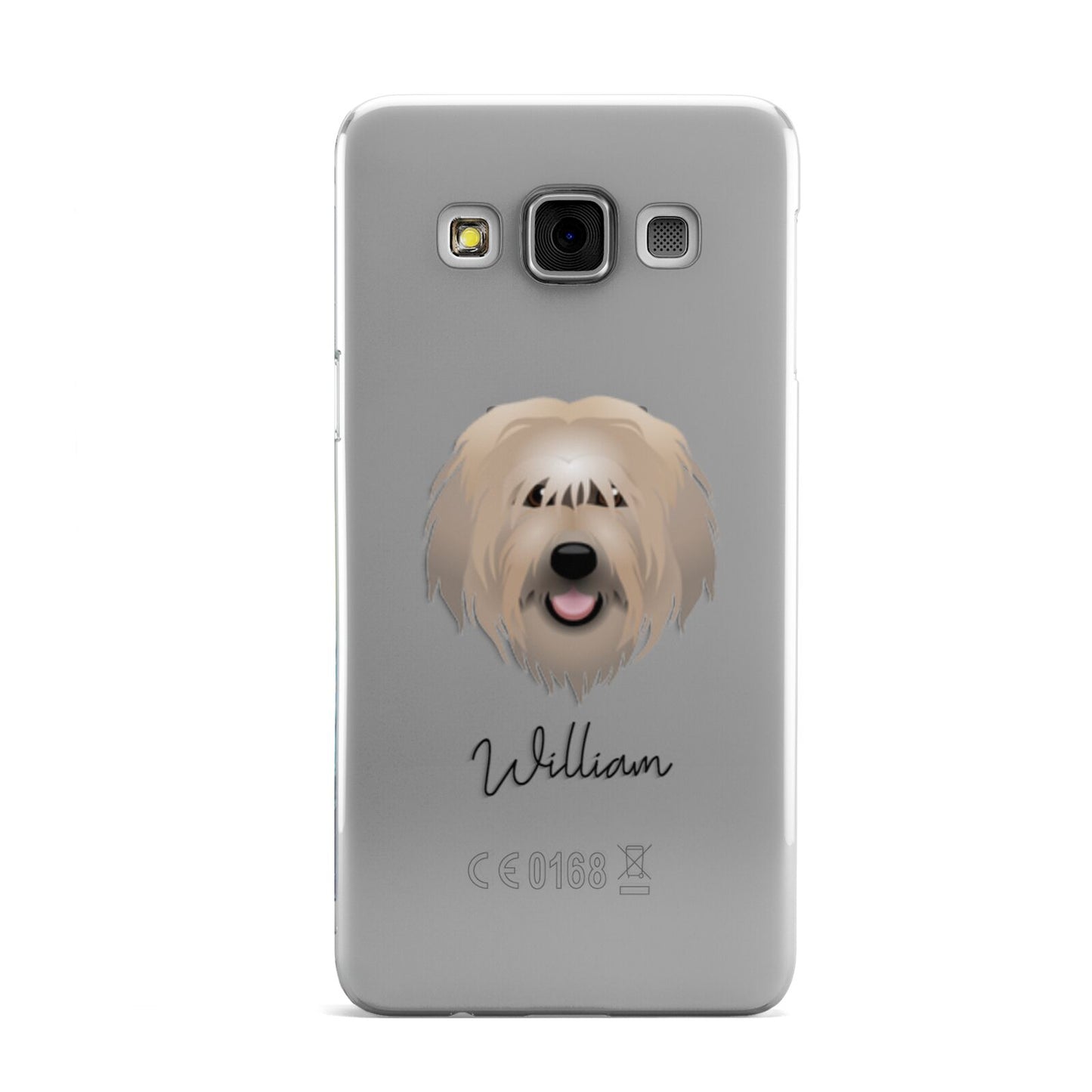 Catalan Sheepdog Personalised Samsung Galaxy A3 Case