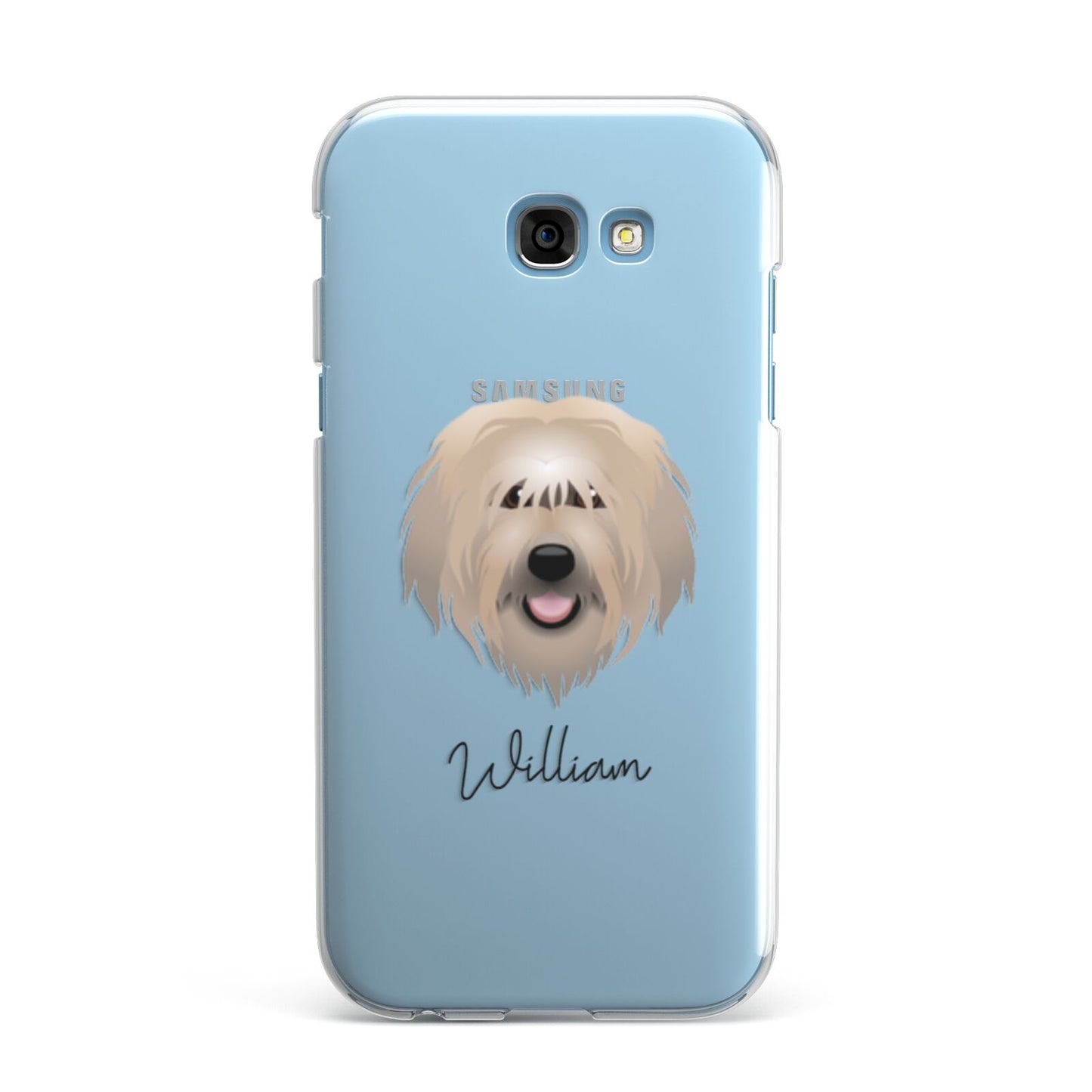 Catalan Sheepdog Personalised Samsung Galaxy A7 2017 Case