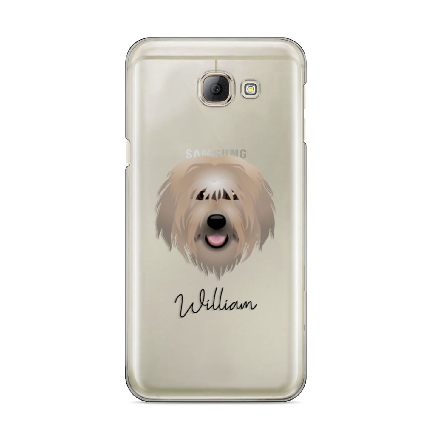 Catalan Sheepdog Personalised Samsung Galaxy A8 2016 Case