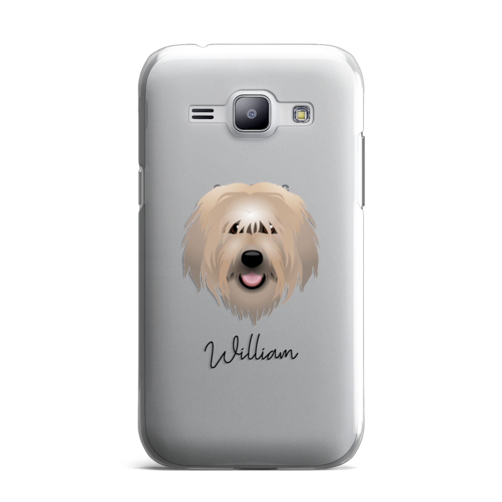 Catalan Sheepdog Personalised Samsung Galaxy J1 2015 Case