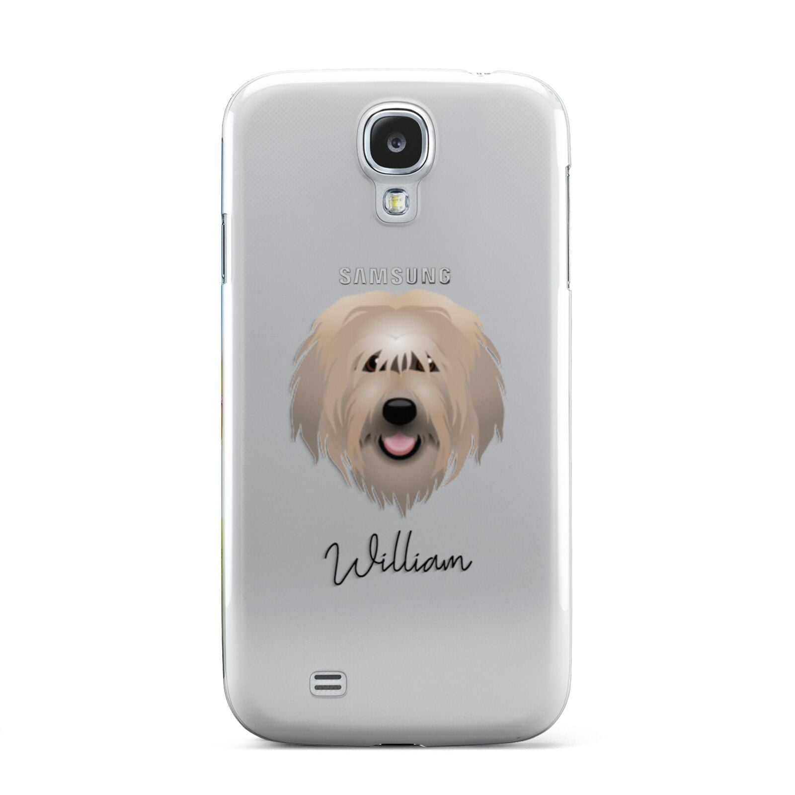 Catalan Sheepdog Personalised Samsung Galaxy S4 Case