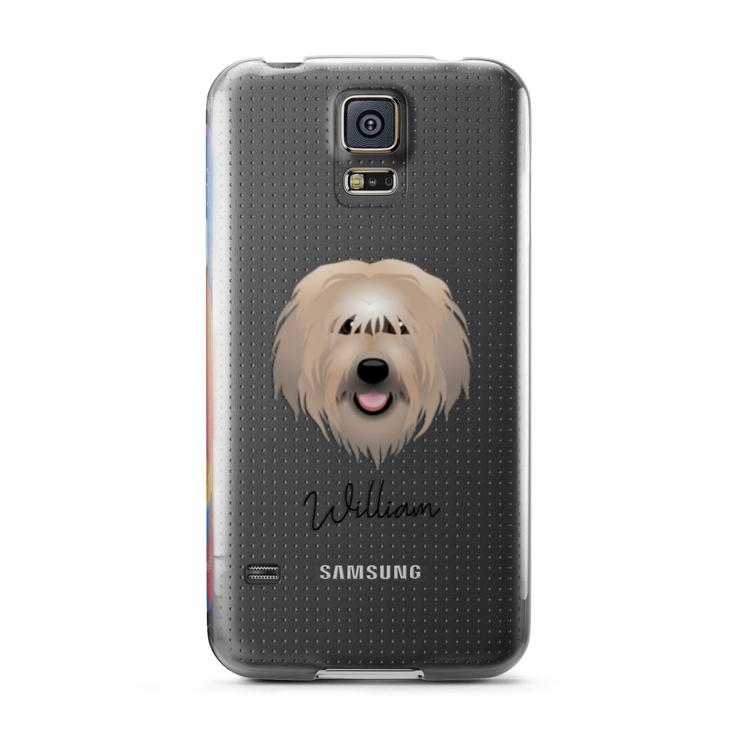 Catalan Sheepdog Personalised Samsung Galaxy S5 Case