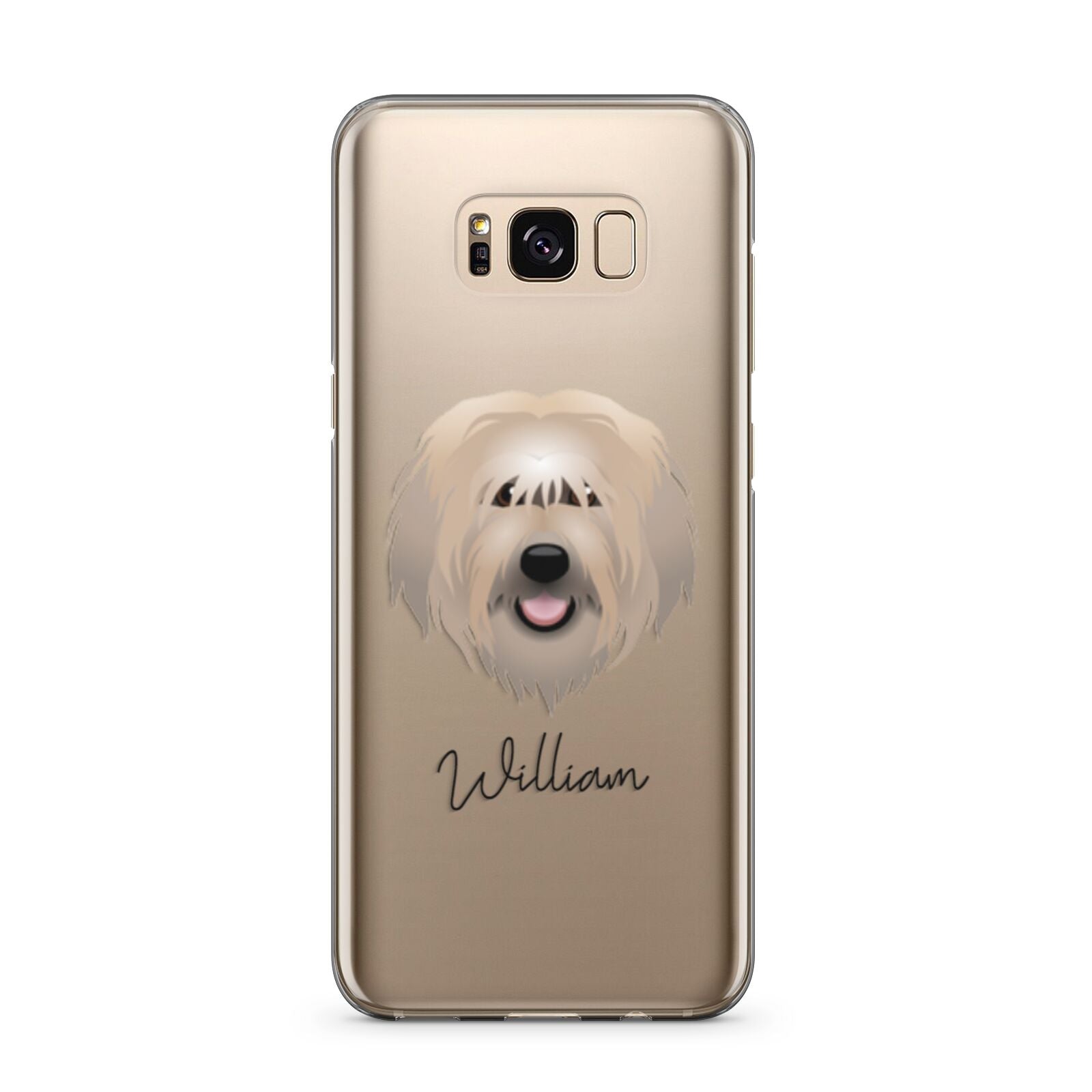 Catalan Sheepdog Personalised Samsung Galaxy S8 Plus Case