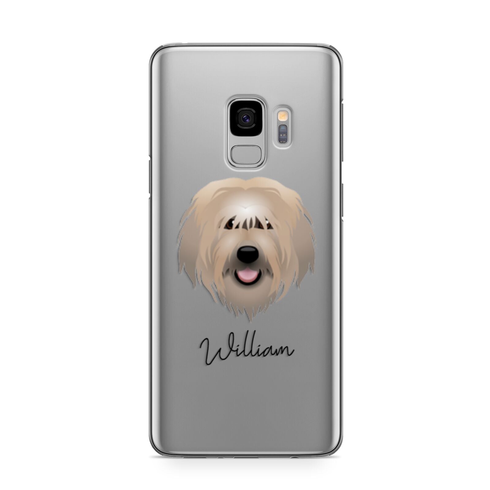 Catalan Sheepdog Personalised Samsung Galaxy S9 Case