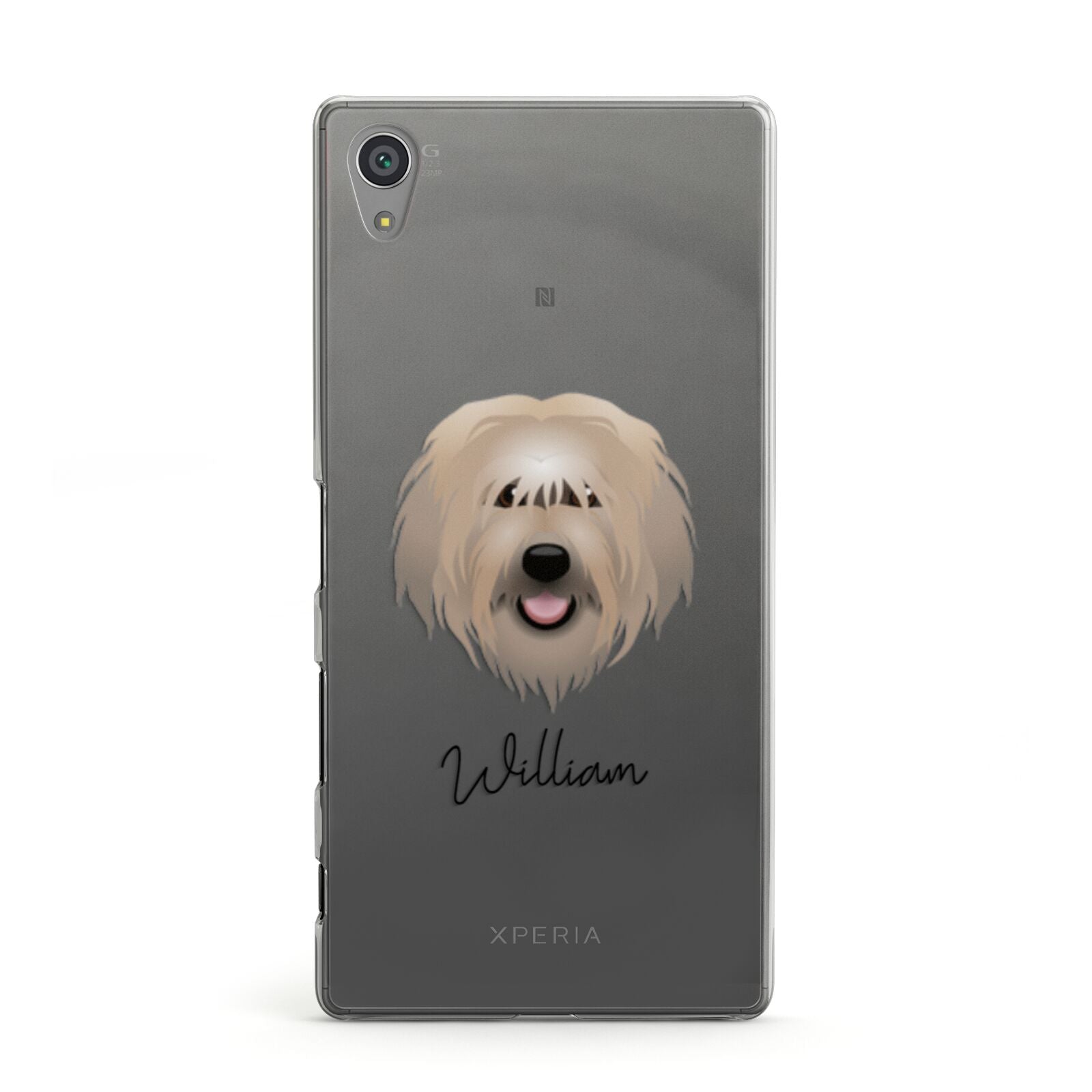 Catalan Sheepdog Personalised Sony Xperia Case