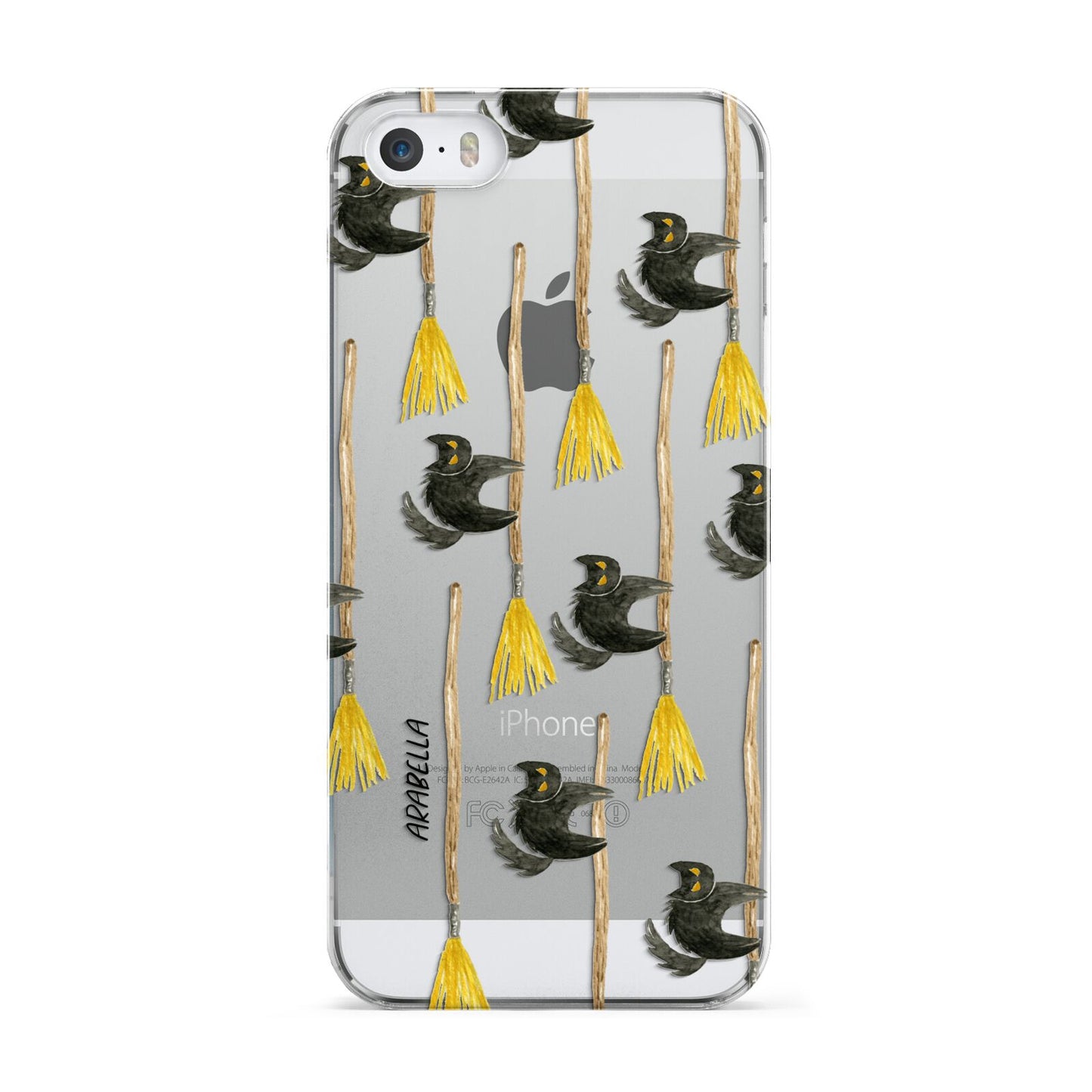 Cats on Broomsticks Halloween Apple iPhone 5 Case