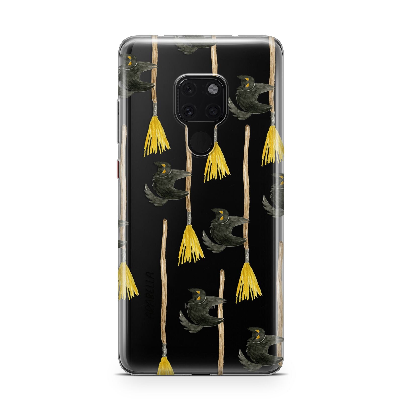 Cats on Broomsticks Halloween Huawei Mate 20 Phone Case