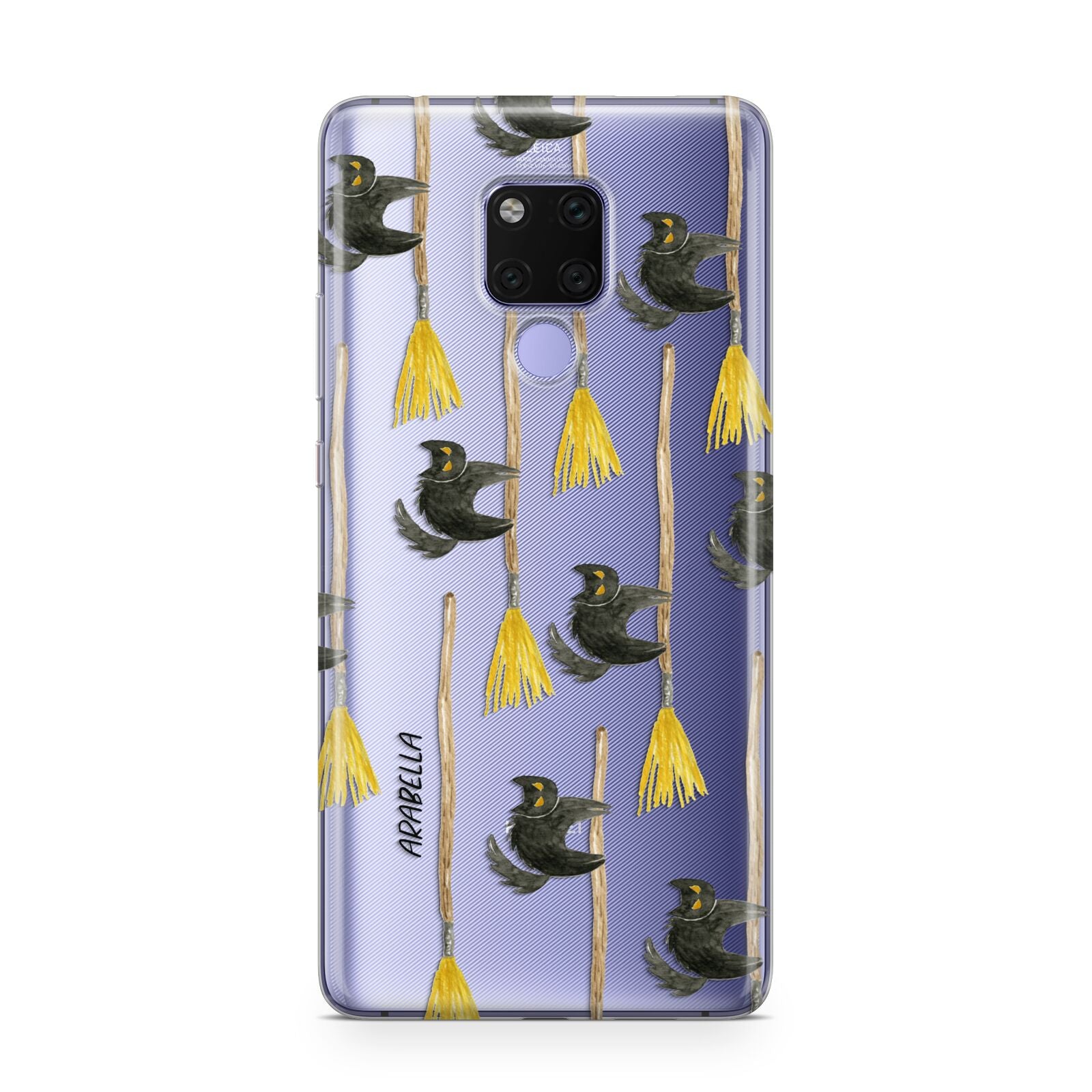 Cats on Broomsticks Halloween Huawei Mate 20X Phone Case