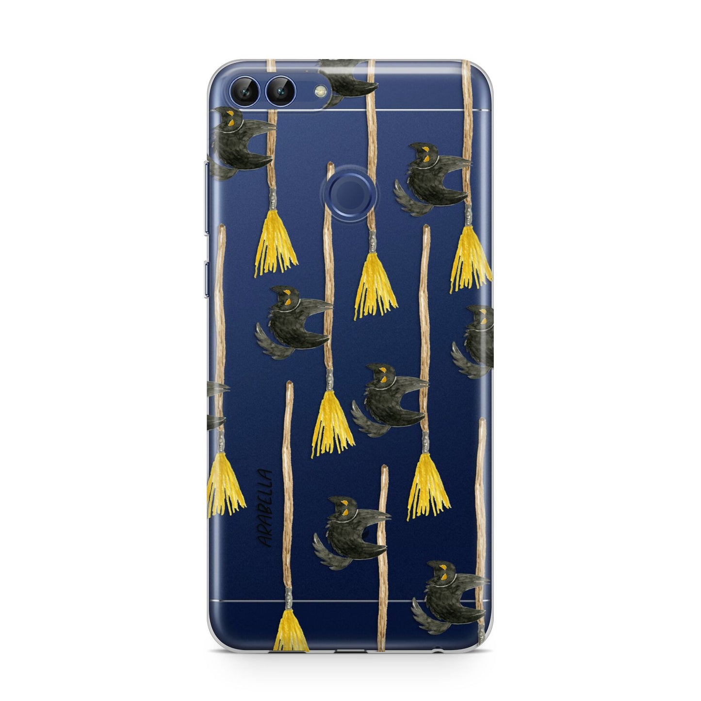 Cats on Broomsticks Halloween Huawei P Smart Case