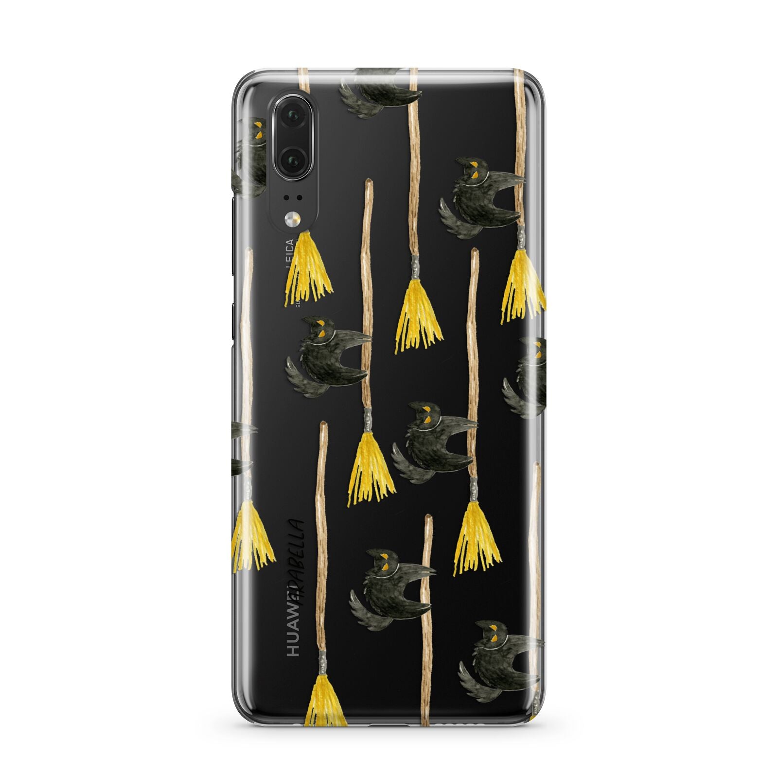 Cats on Broomsticks Halloween Huawei P20 Phone Case