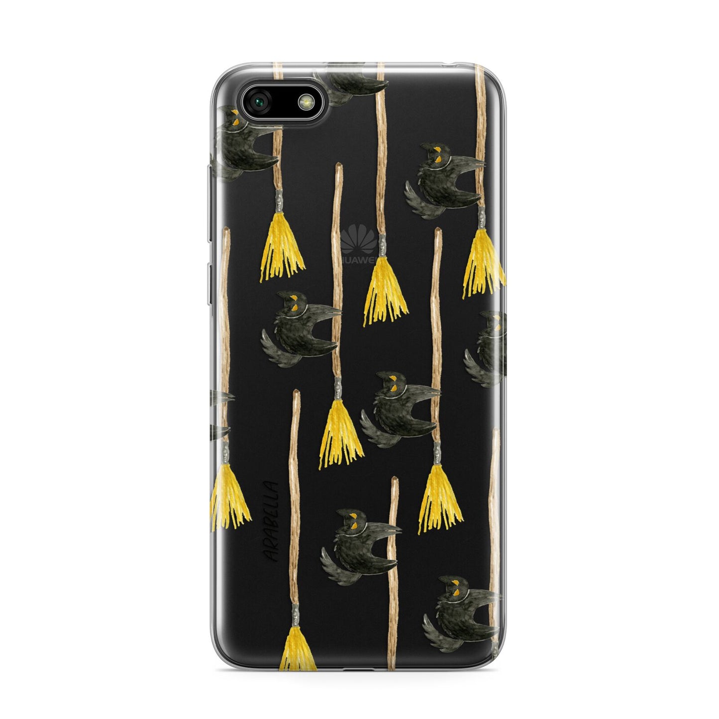 Cats on Broomsticks Halloween Huawei Y5 Prime 2018 Phone Case