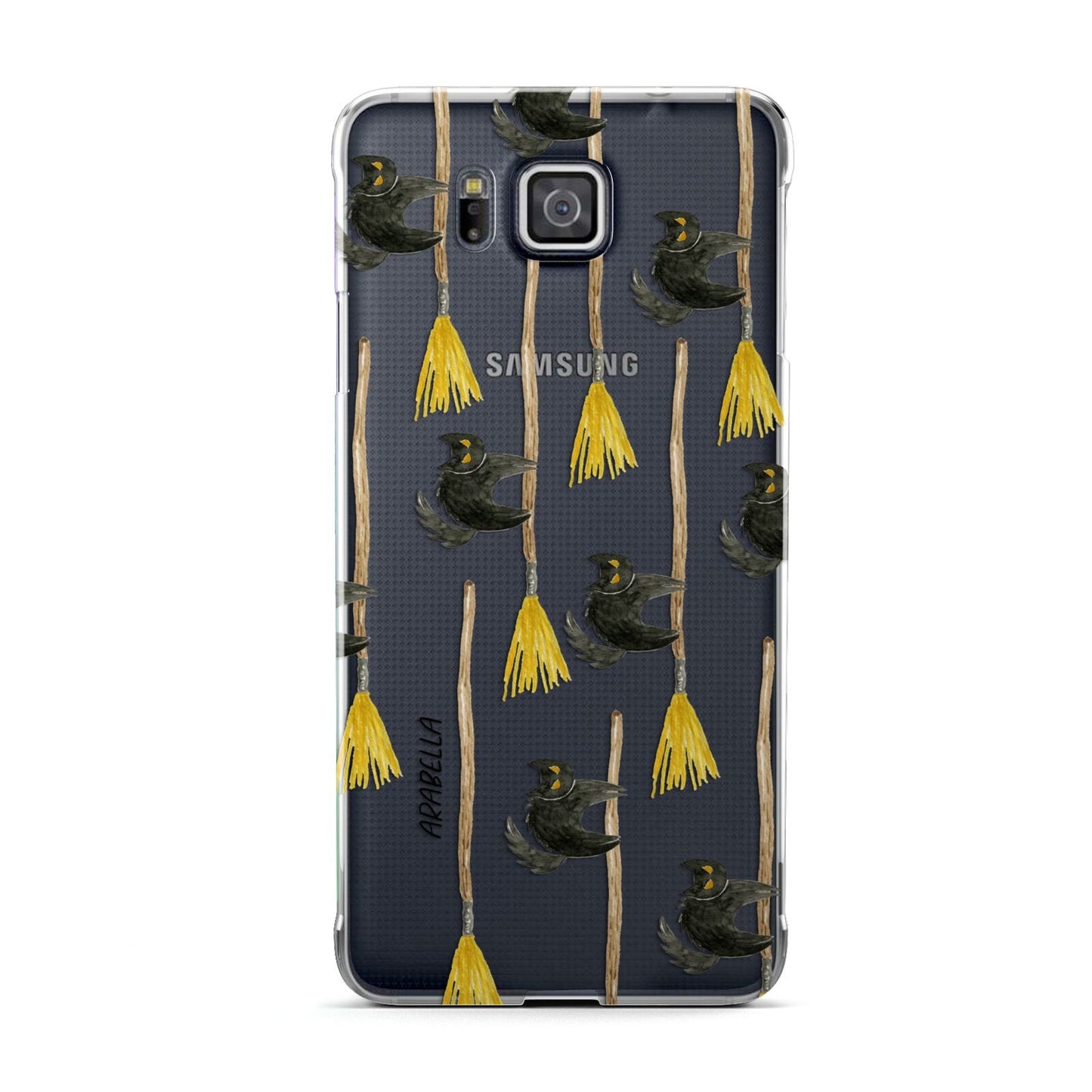 Cats on Broomsticks Halloween Samsung Galaxy Alpha Case