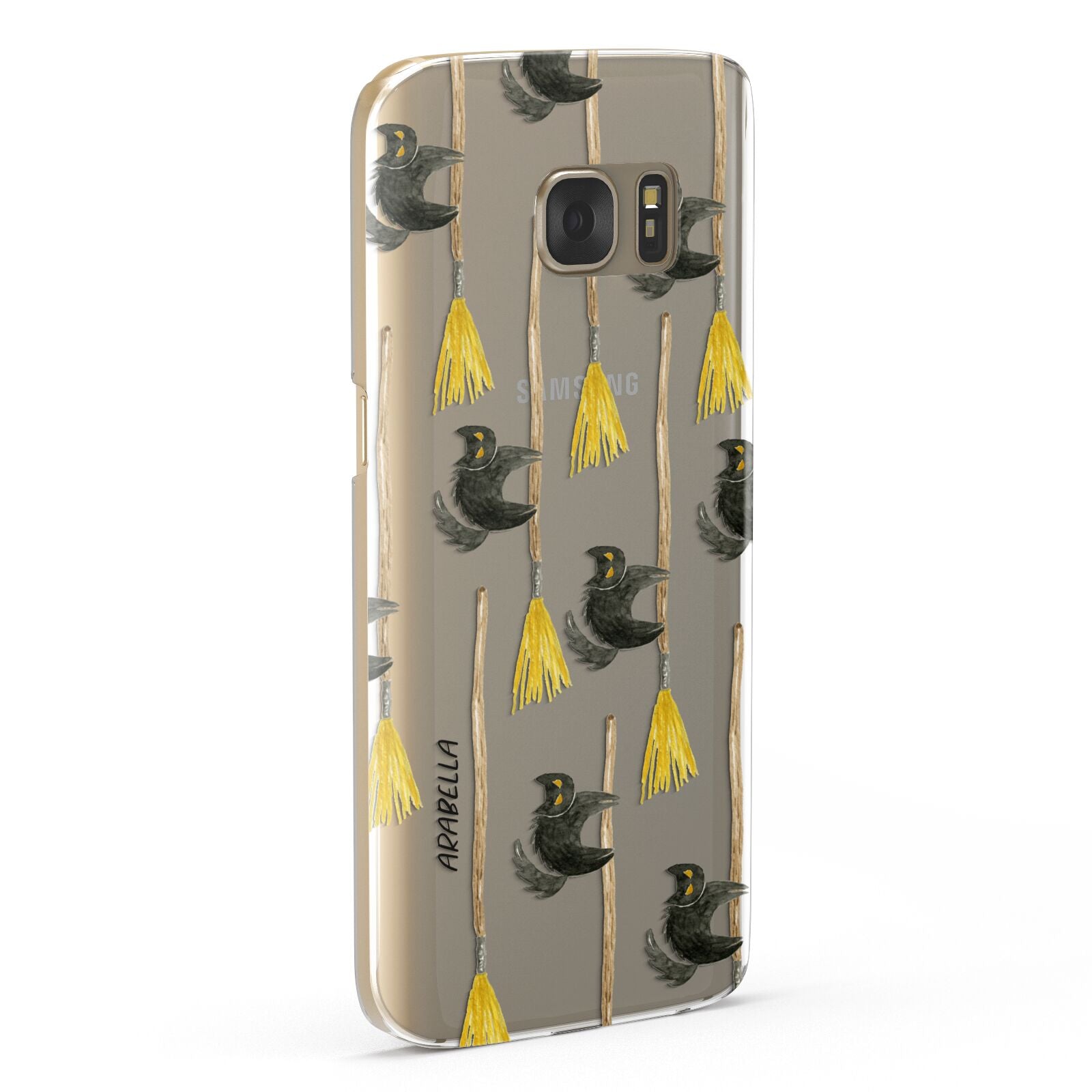 Cats on Broomsticks Halloween Samsung Galaxy Case Fourty Five Degrees