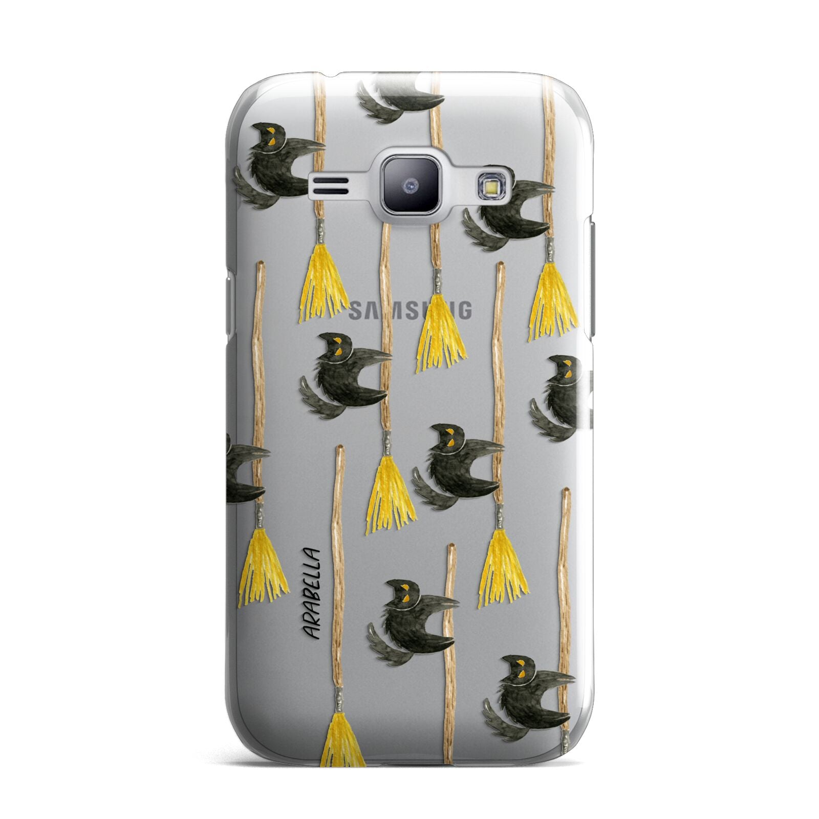 Cats on Broomsticks Halloween Samsung Galaxy J1 2015 Case