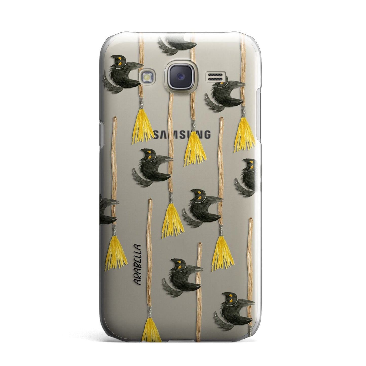 Cats on Broomsticks Halloween Samsung Galaxy J7 Case