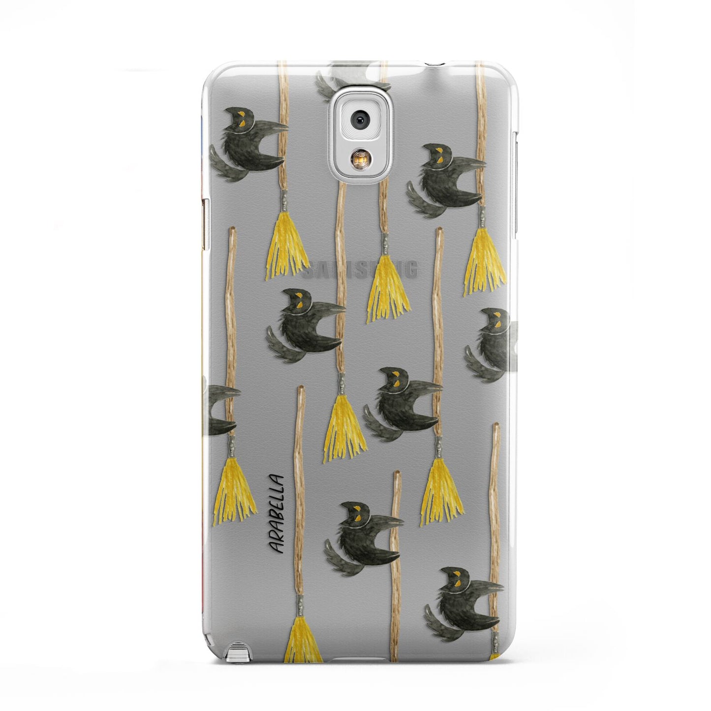 Cats on Broomsticks Halloween Samsung Galaxy Note 3 Case