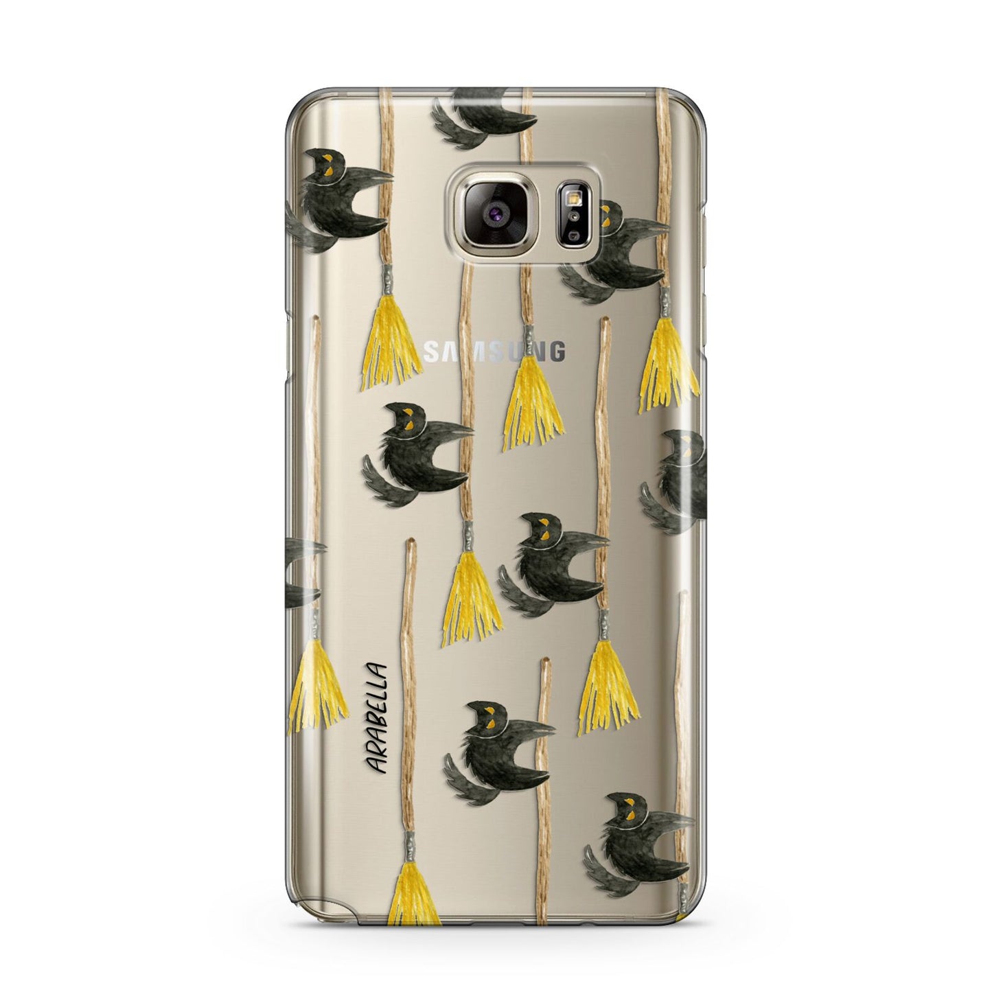 Cats on Broomsticks Halloween Samsung Galaxy Note 5 Case