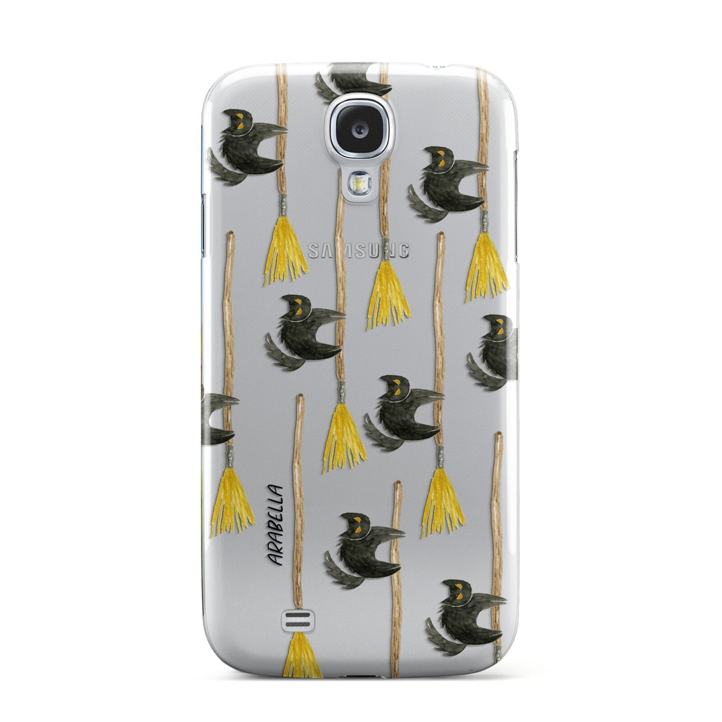 Cats on Broomsticks Halloween Samsung Galaxy S4 Case