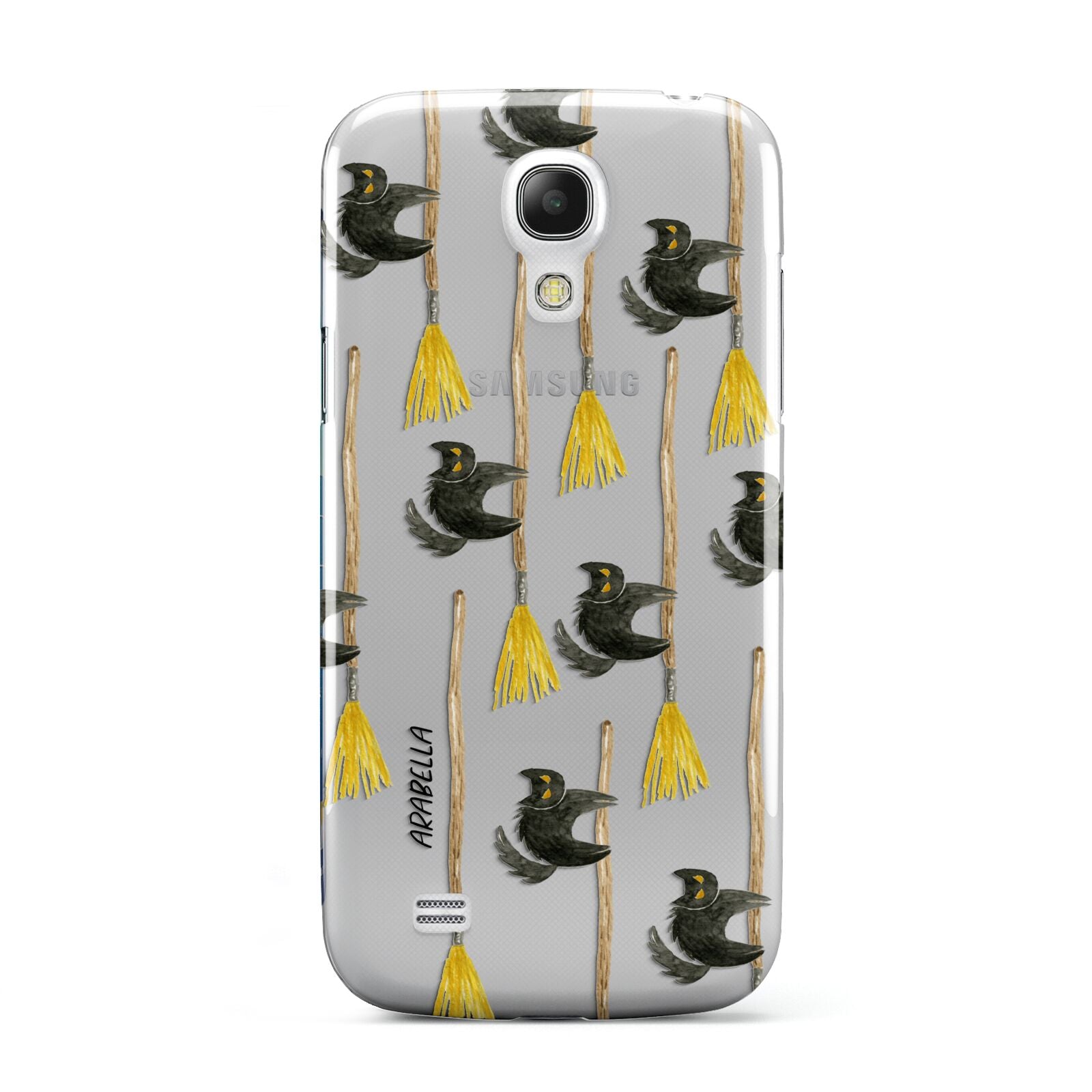 Cats on Broomsticks Halloween Samsung Galaxy S4 Mini Case