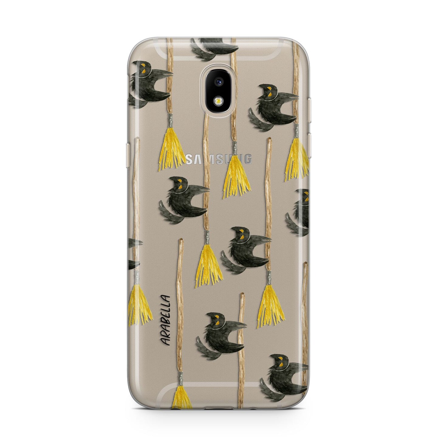 Cats on Broomsticks Halloween Samsung J5 2017 Case