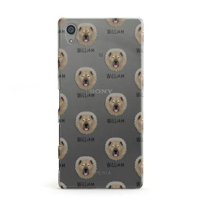 Causasian Shepherd Icon with Name Sony Xperia Case