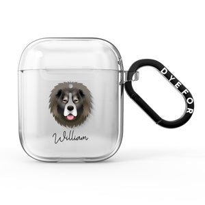 Causasian Shepherd Personalised AirPods Case