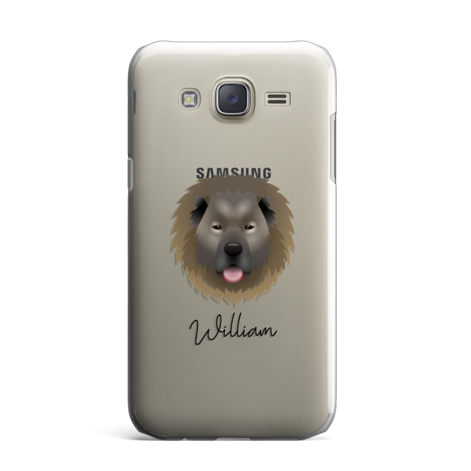 Causasian Shepherd Personalised Samsung Galaxy J7 Case