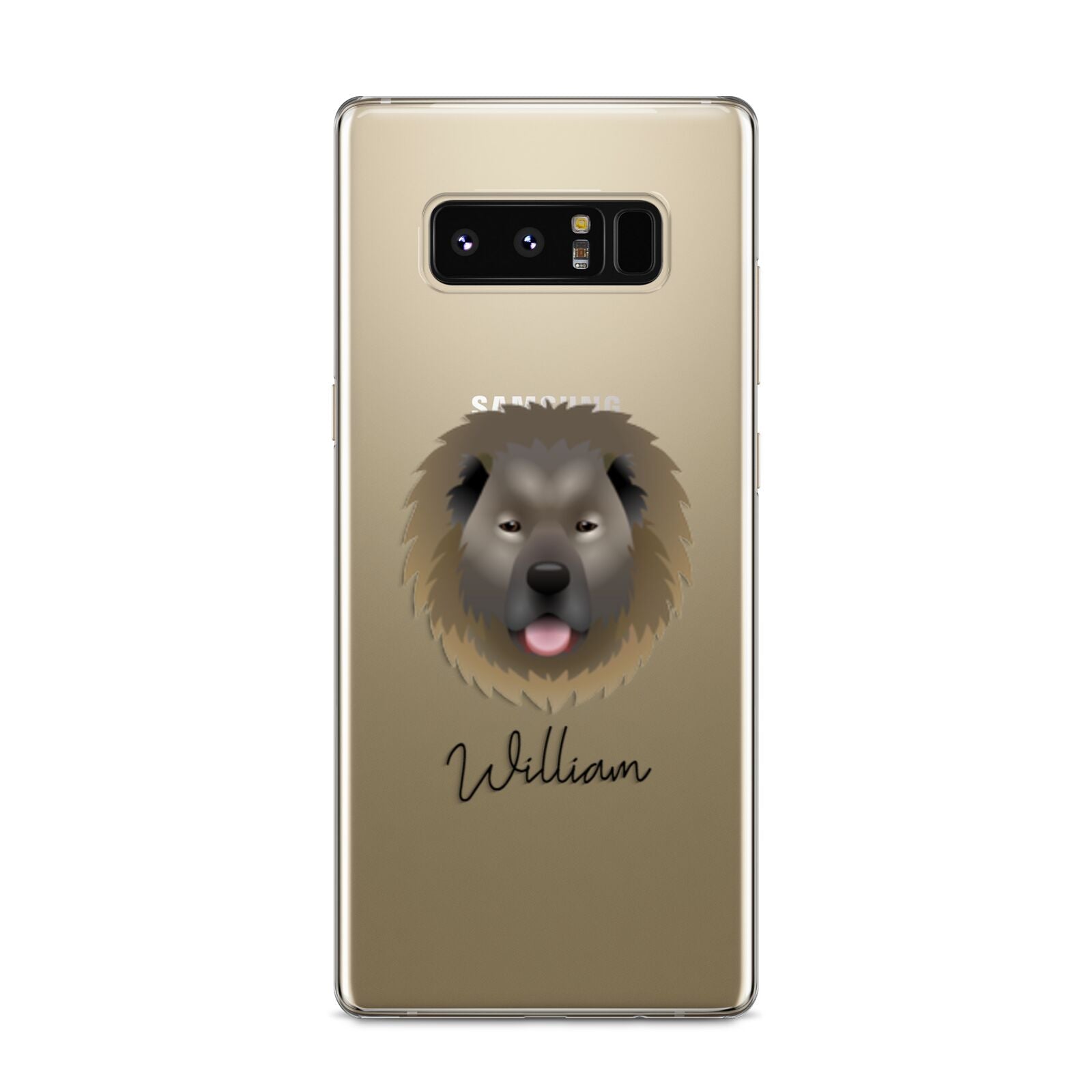 Causasian Shepherd Personalised Samsung Galaxy S8 Case