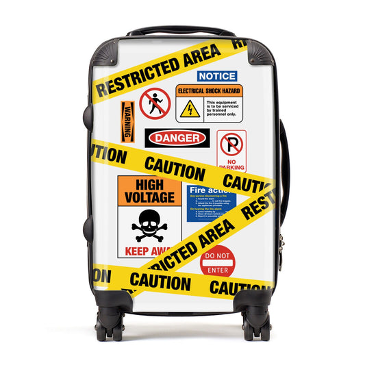 Caution Stickers Suitcase