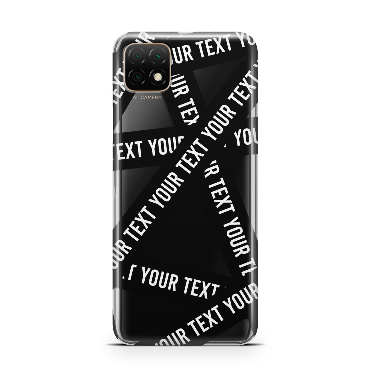 Caution Tape Custom Phrase Huawei Enjoy 20 Phone Case