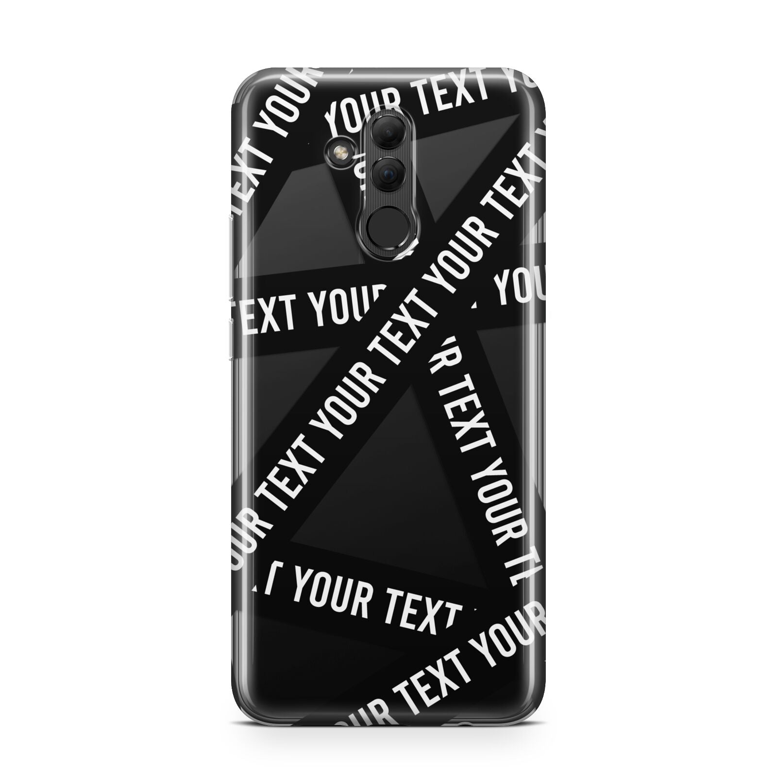 Caution Tape Custom Phrase Huawei Mate 20 Lite