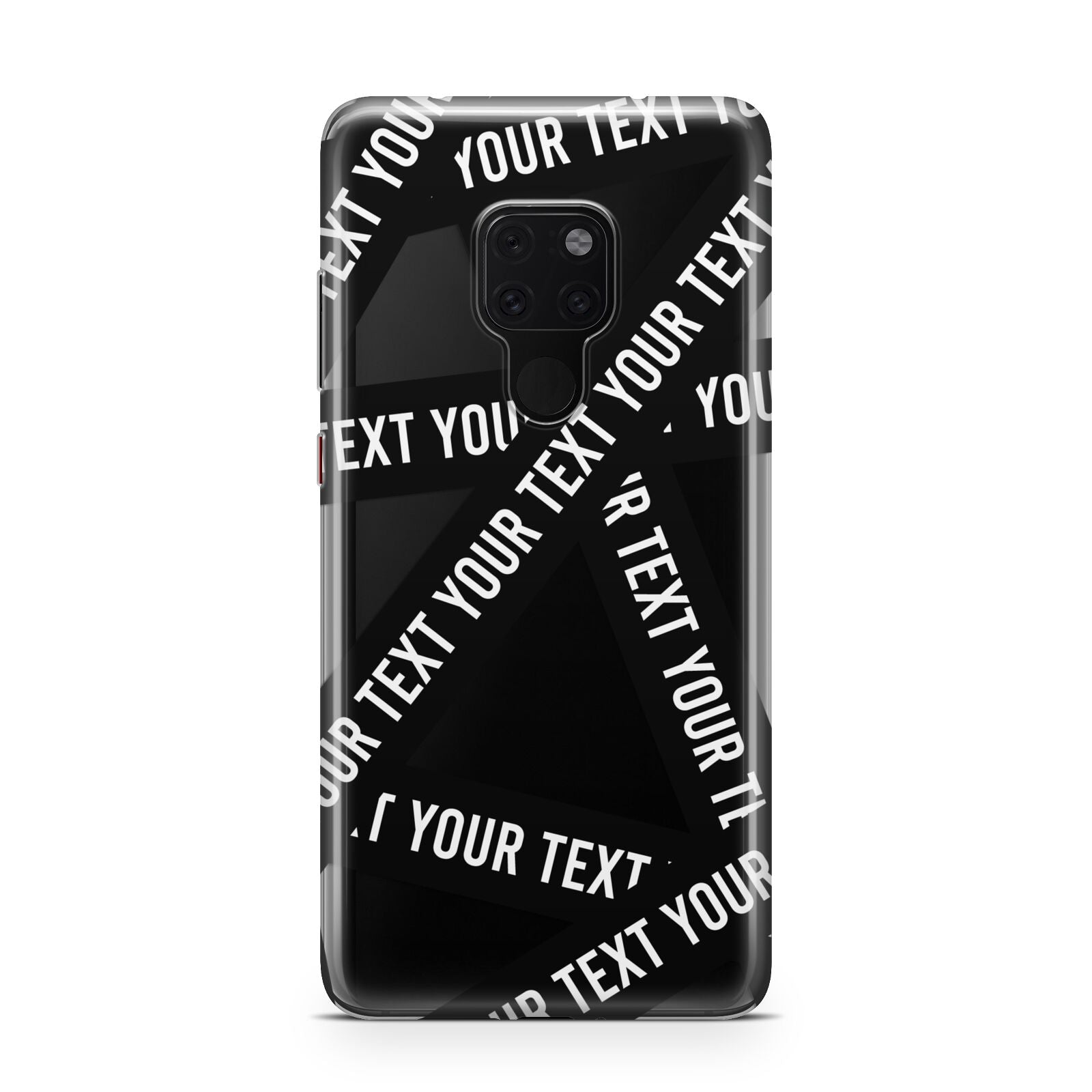 Caution Tape Custom Phrase Huawei Mate 20 Phone Case