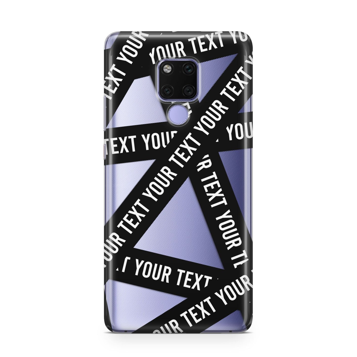 Caution Tape Custom Phrase Huawei Mate 20X Phone Case