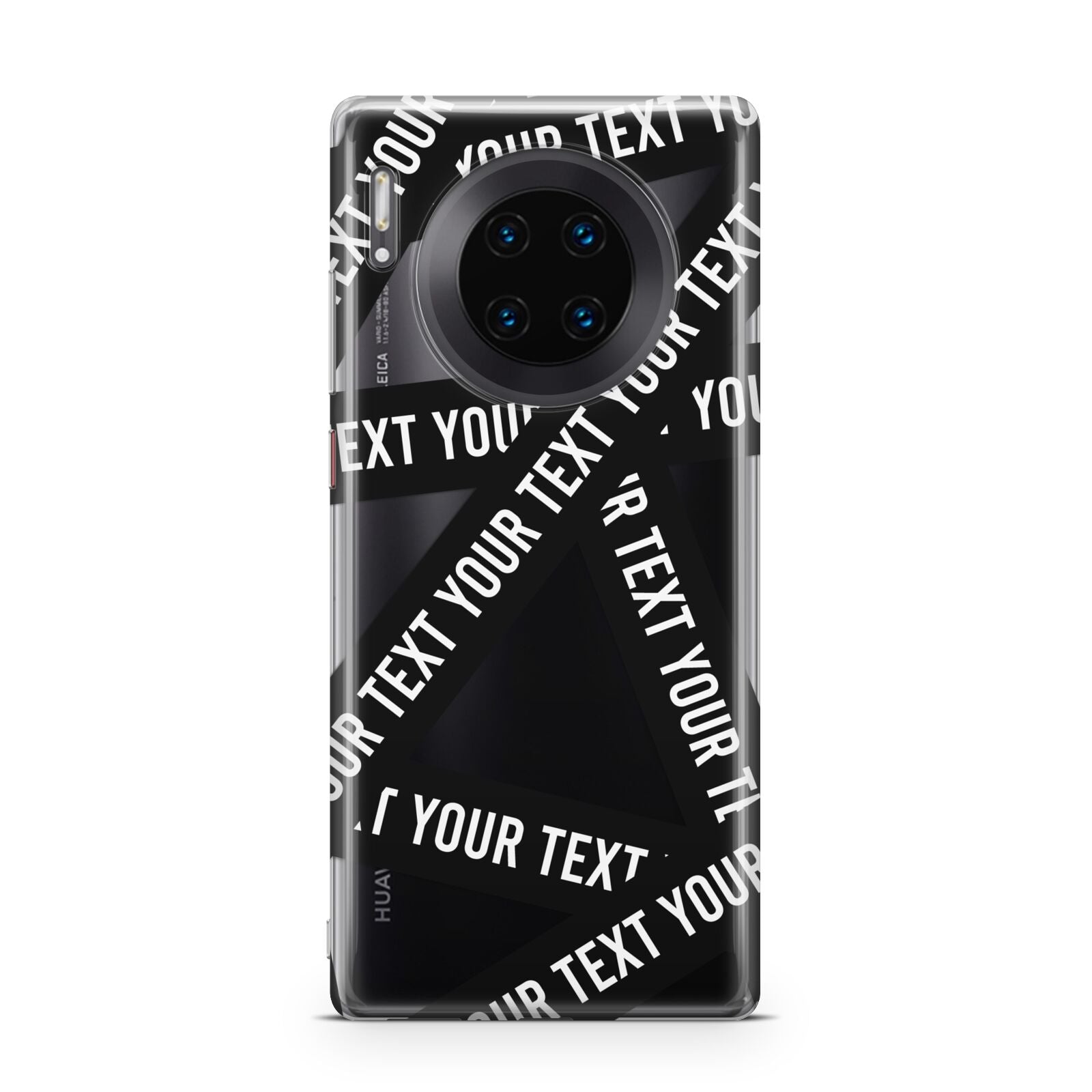 Caution Tape Custom Phrase Huawei Mate 30 Pro Phone Case