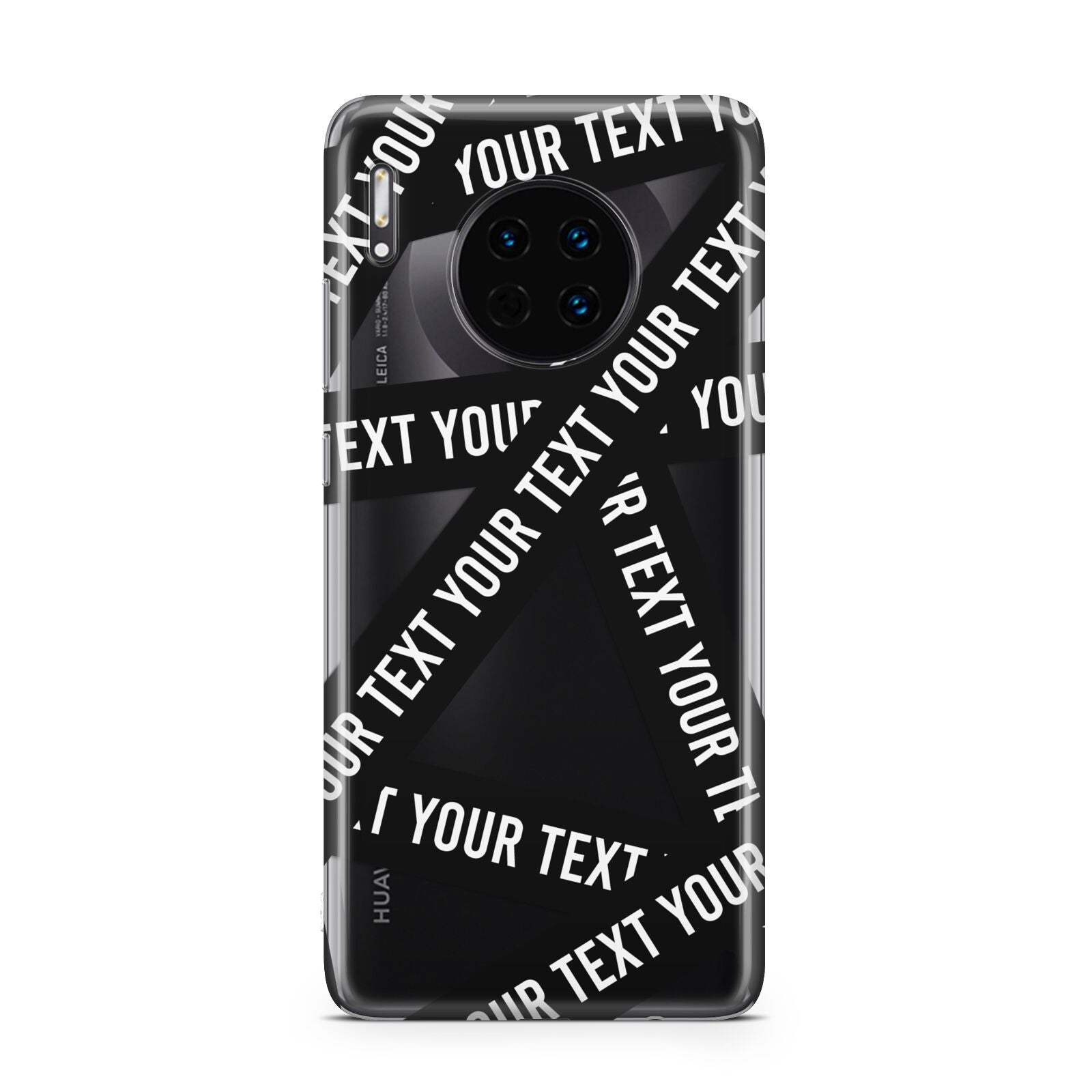 Caution Tape Custom Phrase Huawei Mate 30